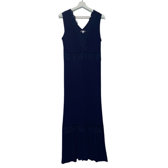 Bailey Blue Women’s V-Neck Maxi Dress Size Small - Picture 2 of 5
